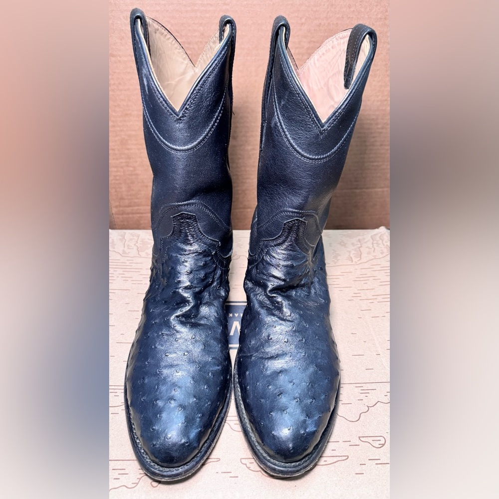 Tecovas Midnight Leather Western Boots